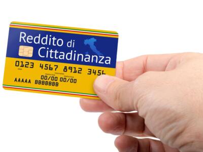 La card del reddito di cittadinanza