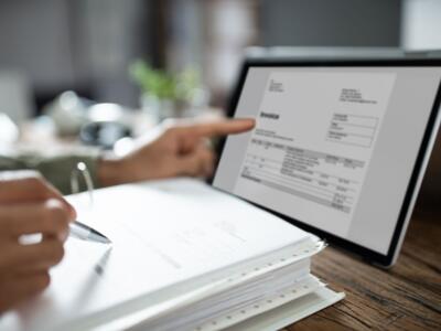 Un contribuente fa una fattura elettronica