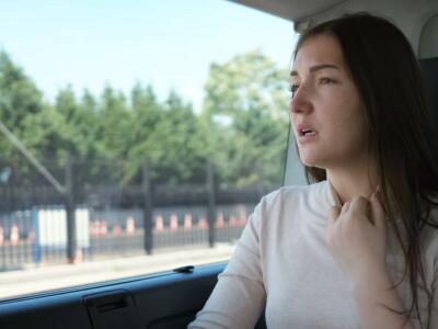 Una donna in "languishing"