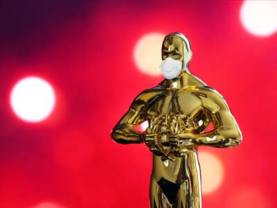 Oscar 2021: statuetta con mascherina