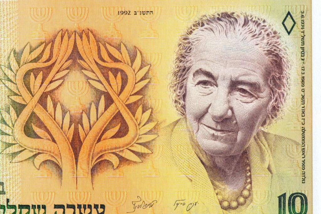 Banconota di Golda Meir