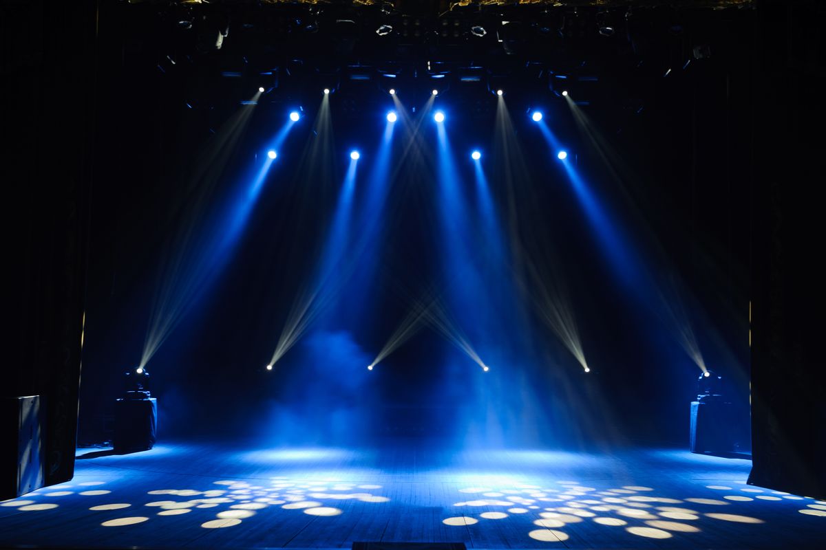 Palco illuminato