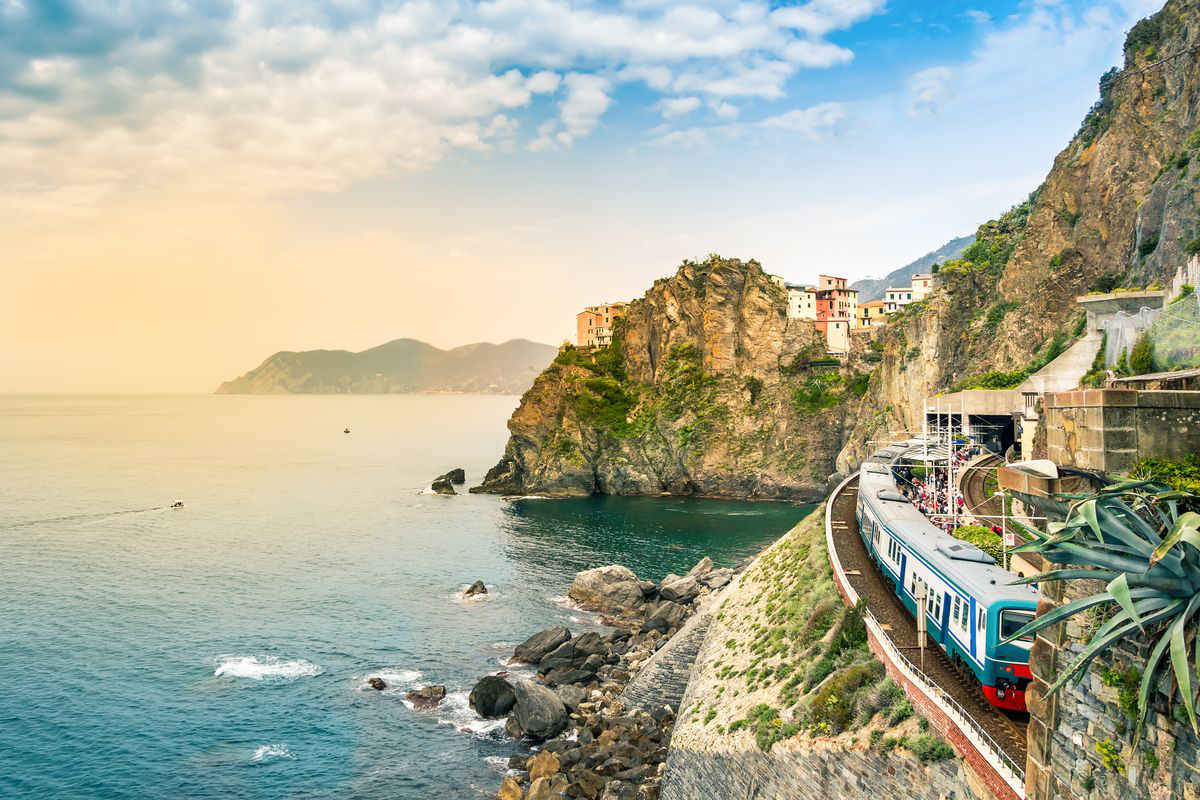 Panorama delle Cinque Terre