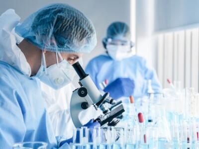 Un team di ricercatori al lavoro