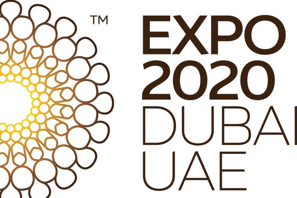 Il logo dell'Expo 2020 a Dubai