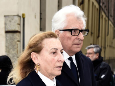 Miuccia Prada e Patrizio Bertelli