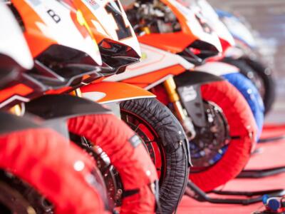 Il warm up della MotoGP
