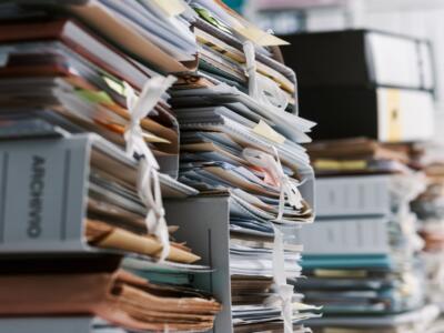 Faldoni con documenti