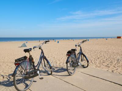 mare biciclette spiaggia