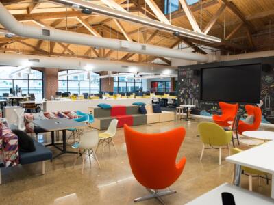 Uno spazio espositivo di design