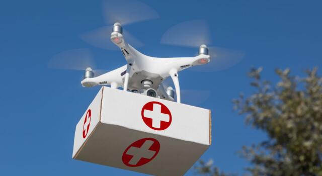 Droni per trasportare medicine in Lazio: prima regione italiana ad utilizzarli
