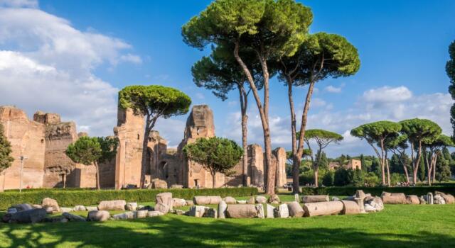 Terme di Caracalla, riapre una domus di età adrianea: le pitture finalmente visibili