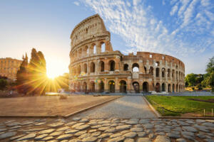 roma colosseo panorama