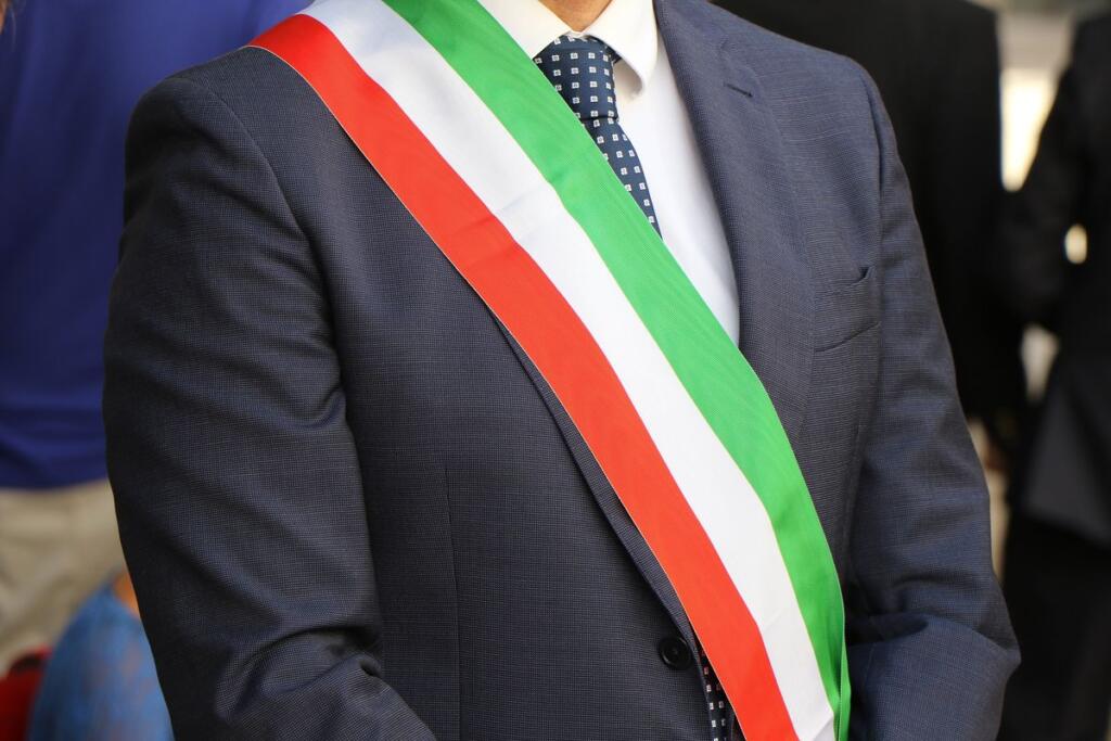 fascia tricolore sindaco