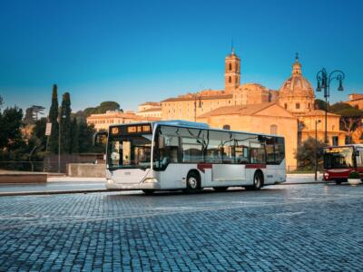 pullman autobus citta roma gita