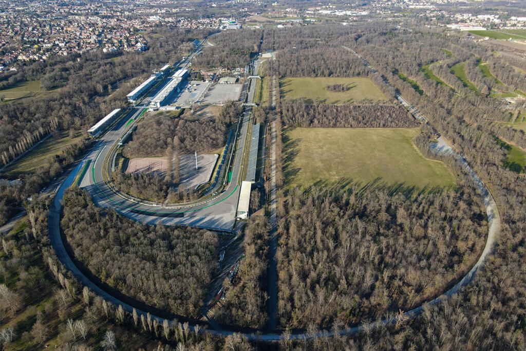 L'Autodromo Nazionale di Monza dall'alto