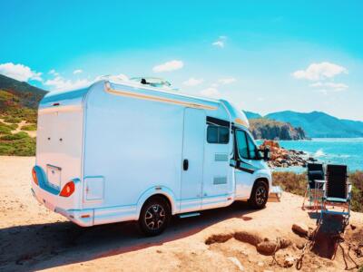 camper mare spiaggia