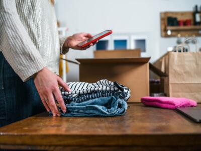 piegare capi vestiti