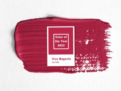 Pantone Viva Magenta Color of the Year 2023