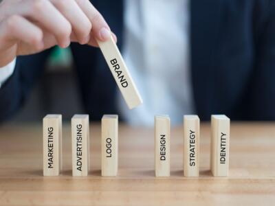 concetti di marca e design