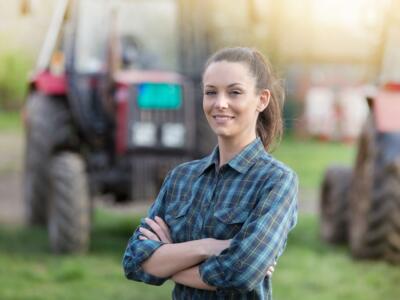 Una giovane contadina