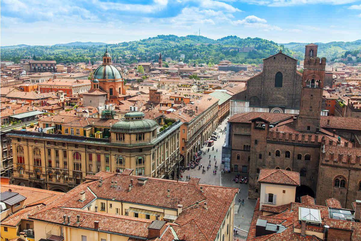 Una panoramica di Bologna