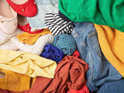 Capi usati ed eccedenze di tessuti