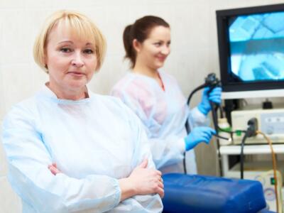 dottore dottoressa esame gastroscopia