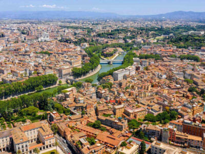 panoramica rom trastevere