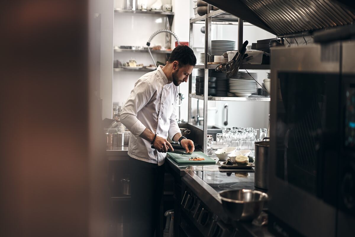 Chef in cucina