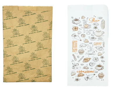 Sacchetti da panetteria personalizzati