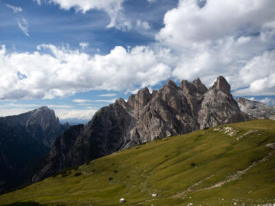 Il paesaggio di Cadini di Misurina sulle Dolomiti
