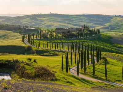 Un agriturismo in Val d'Orcia