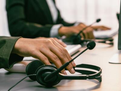 Due operatori in un call center