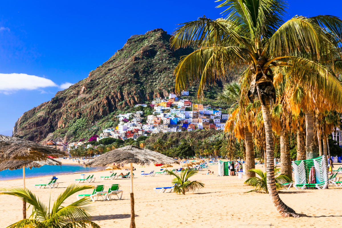 Spiaggia Tenerife isole Canarie