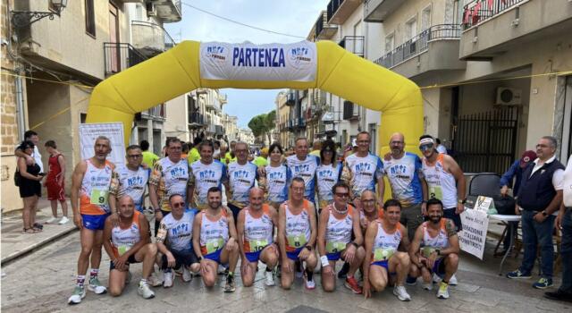 Benedetto Roberto Ingoglia presenzia alla 11° Podistica Città di Partanna