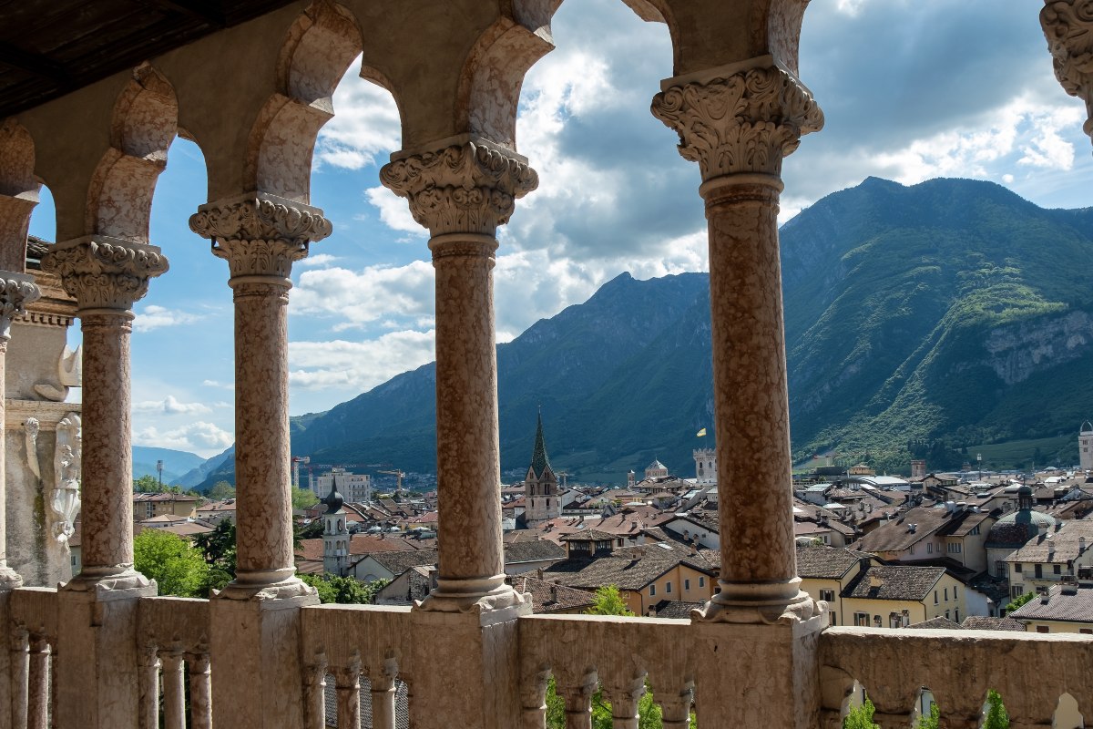 Una panoramica di Trento