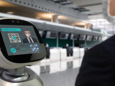 Riconoscimento facciale in aeroporto