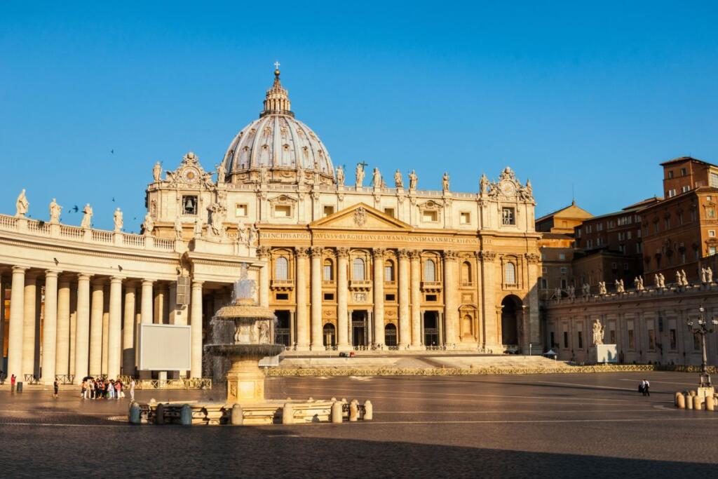 La basilica di San Pietro in Vaticano