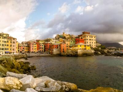 Una veduta del Porto Antico di Genova