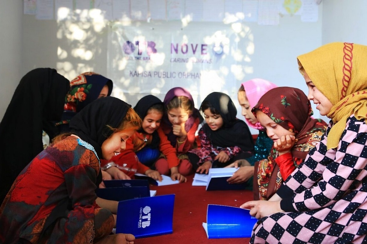 Le bambine dell'orfanotrofio femminile di Kapisa in Afghanistan