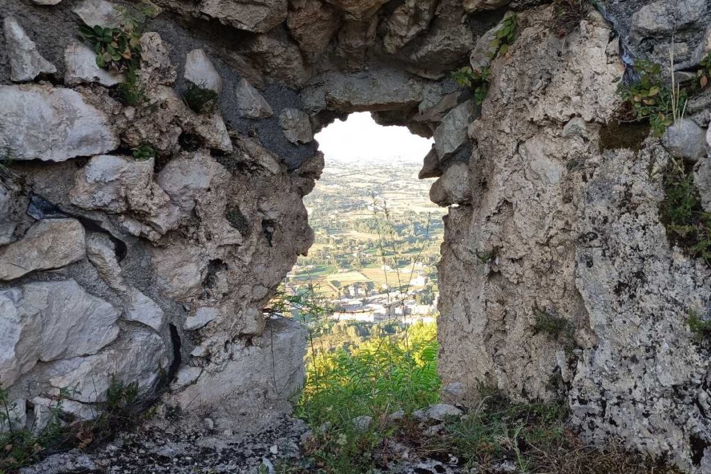 Bojano vista dalle rovine del suo castello