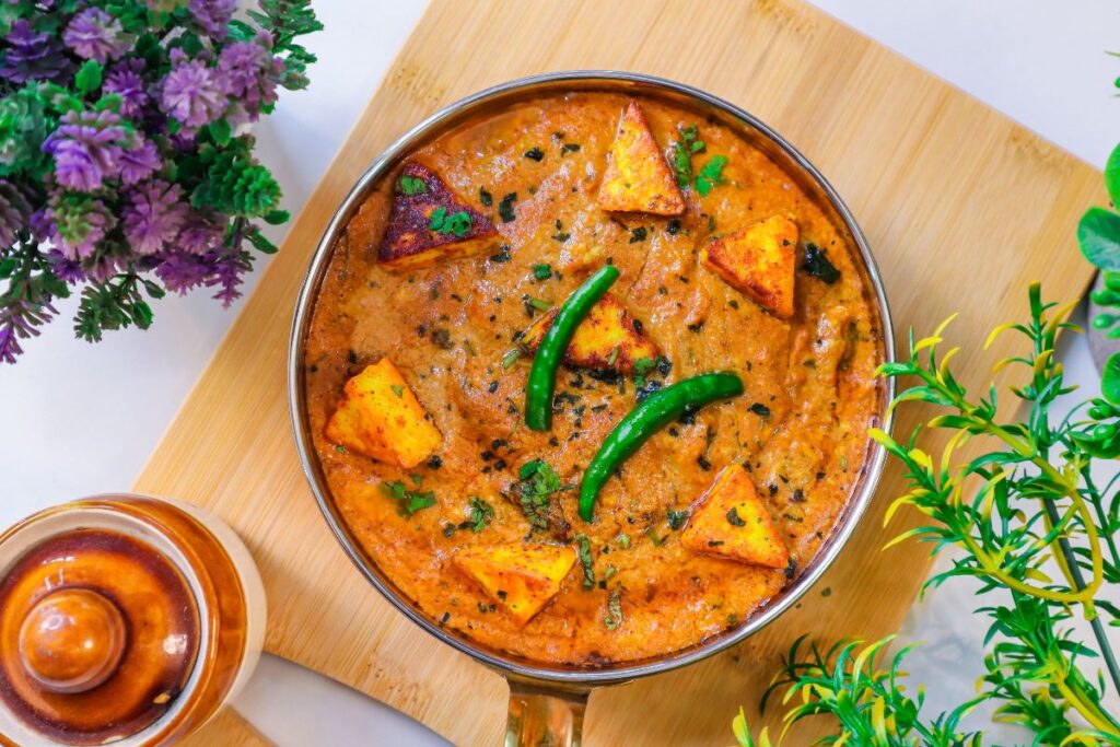 Paneer Korma, cremoso piatto indiano