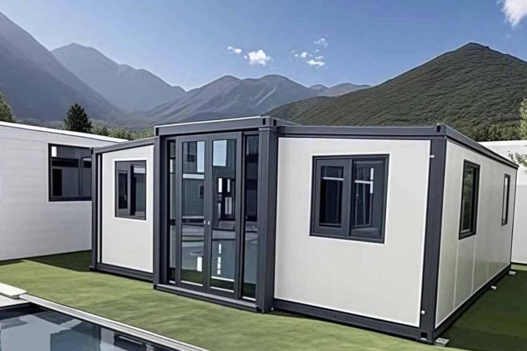 Uno dei punti di forza di questa casa prefabbricata è la possibilità di personalizzare quasi ogni aspetto: dalla disposizione interna delle stanze