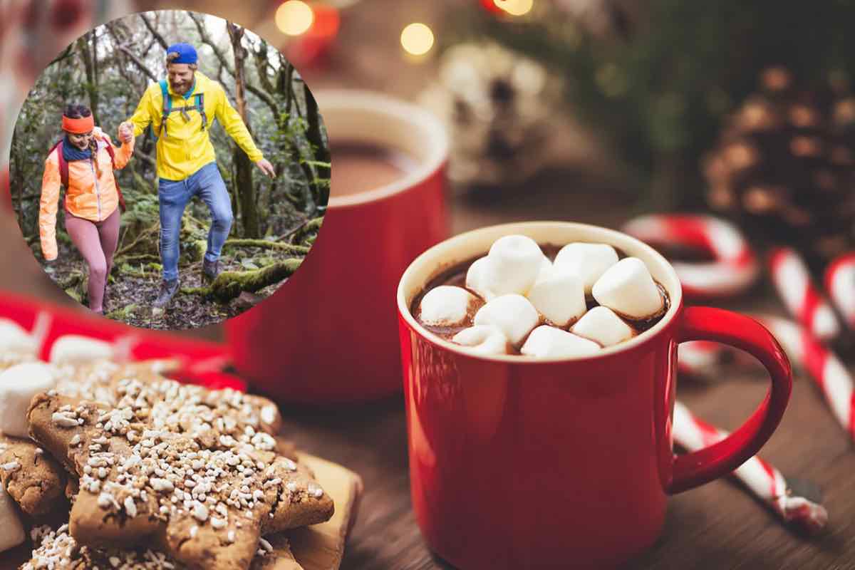 Panorama inverno escursione