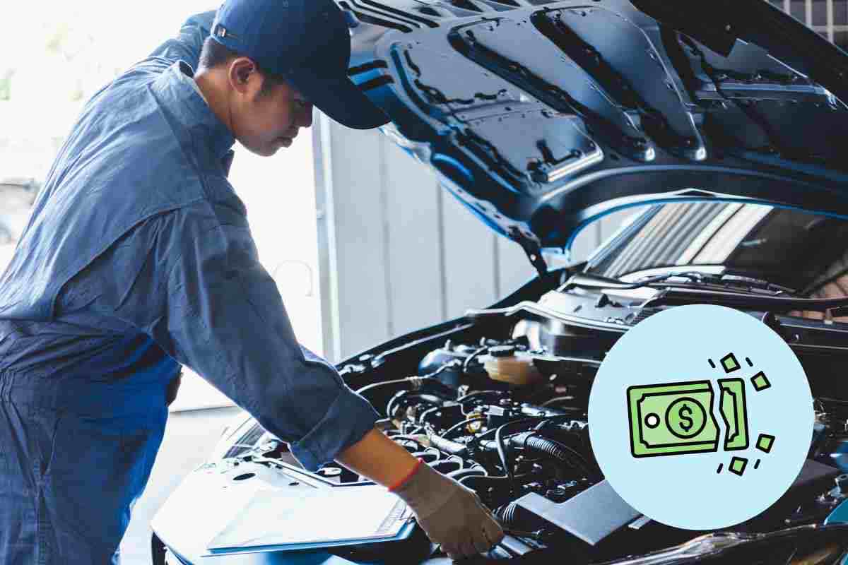 Meccanico officina soldi