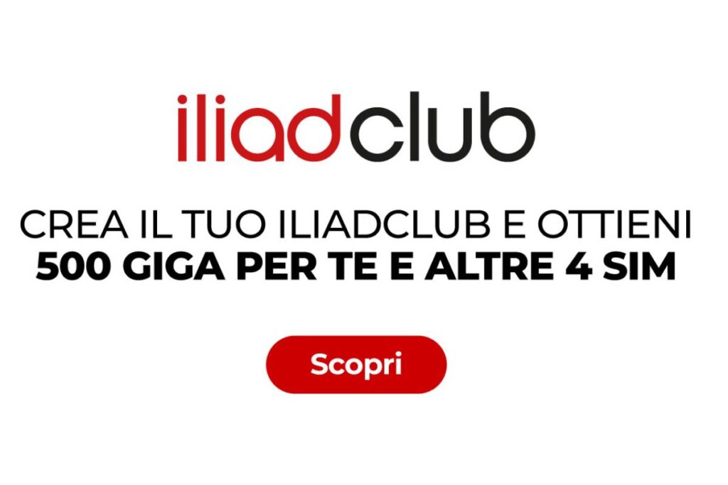 Iliad, nuova iniziativa distrugge la concorrenza