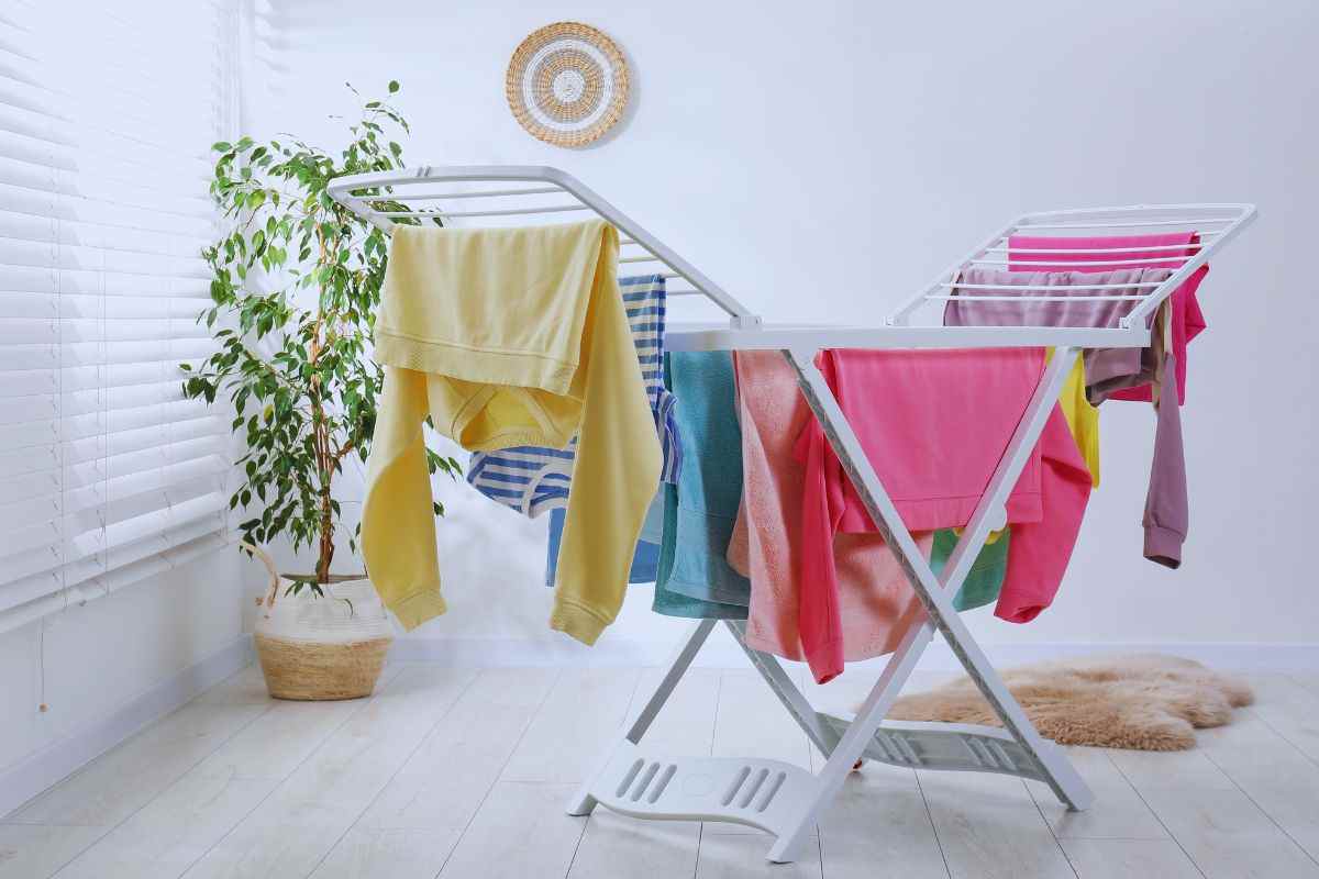 quali rischici sono a stendere il bucato in casa