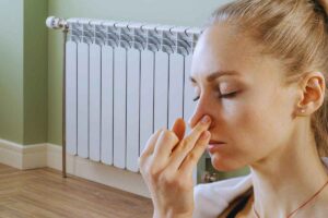 Qualità dell'aria e polvere sui termosifoni