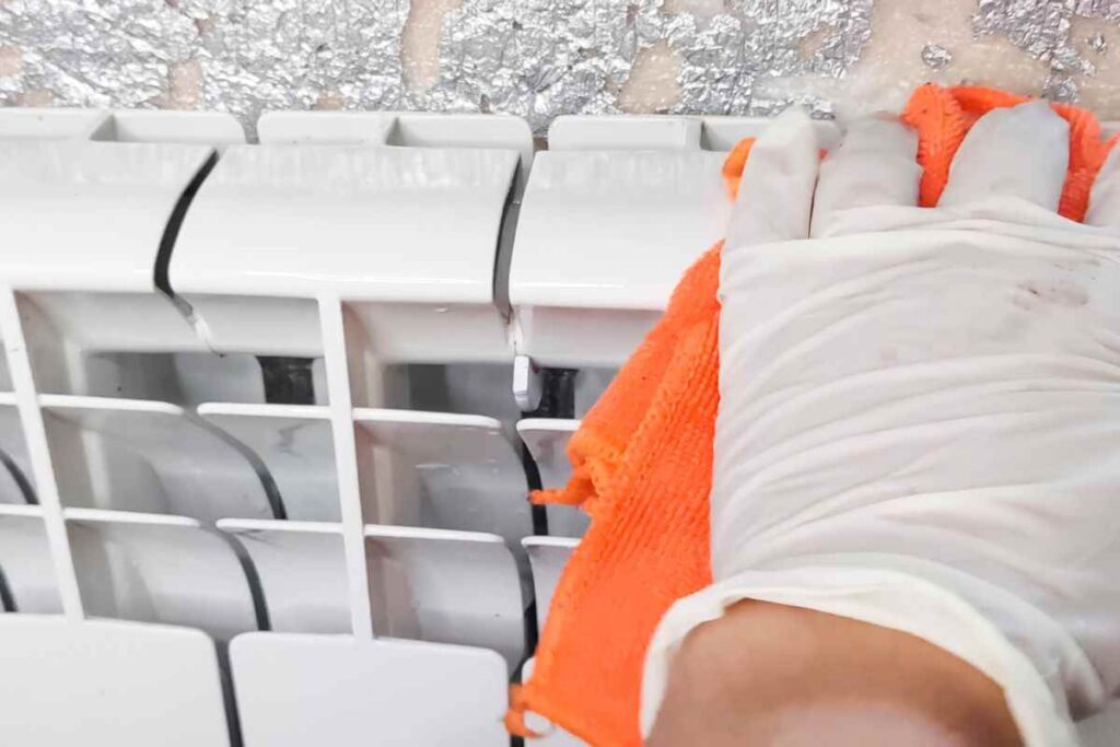 termosifoni trucco dello strofinaccio